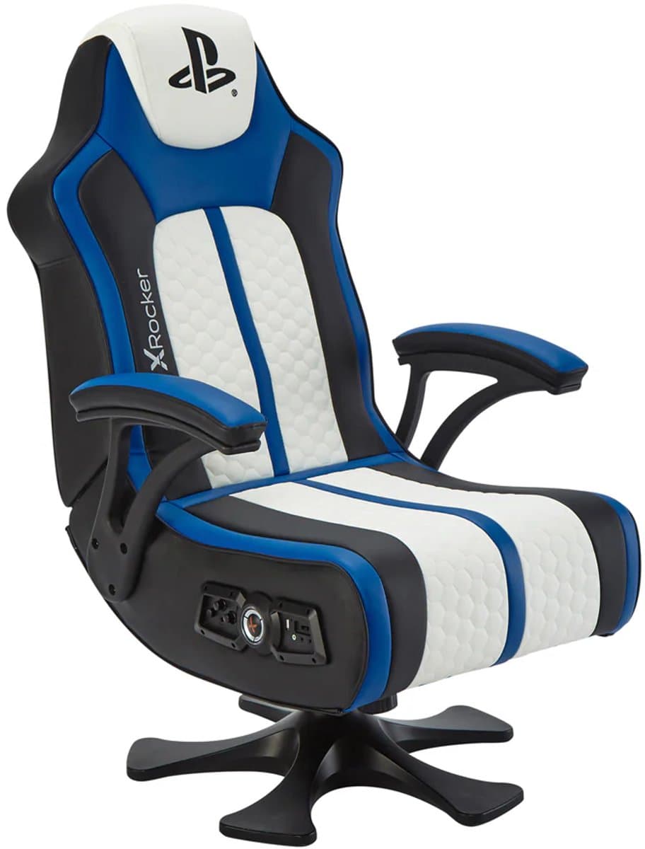 Gamestoel - PlayStation Legend - inklapbaar - 2.1 audio - 2 speakers - subwoofer - vibratie (X Rocker) — afbeelding 1