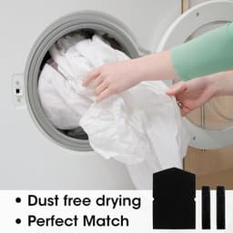 Droogfilterset gescht voor Miele wasdroger, vervanging voor onderdeelnummers 6057930, 9688381, 9688380, warmtewisselingsfilter, schuimstoffilter, sponsfilter, pluisfilter voor warmtepompdroger — thumbnail 5