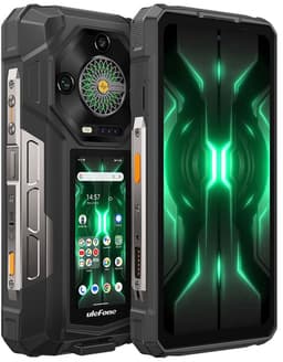 Ulefone Armor 33 Pro 17,6 cm (6.95") Dual SIM Android 14 5G USB Type-C 16 GB 512 GB 25500 mAh Zwart — thumbnail 1