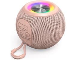 Draagbare Waterdichte Draadloze Bluetooth Speaker met LED Lichteffecten en 12 uur Speeltijd