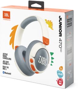 JBL Junior 470NC - Draadloze Kinderkoptelefoon - Bluetooth - Noise Cancelling - Veilig Volume <85 dB - Over-ear - 50 uur batterij - Met Microfoon - JBL Headphones-app - Voor Tablet & School - Blauw — thumbnail 10