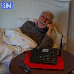 Tafeltelefoon 4G voor Senioren en Thuisgebruik - Werkt met SIM-kaart — thumbnail 2