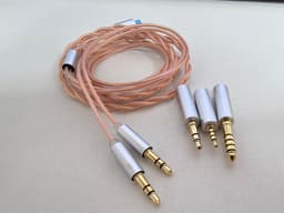 Gebalanceerde Koptelefoon Kabel Verloopstekker Set 4.4 mm 2.5 mm 3.5 mm Upgrade Draad — thumbnail 4