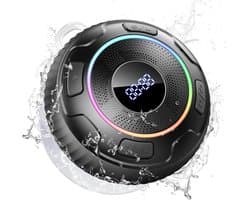 Draagbare Waterdichte Bluetooth Speaker voor Douche en Buiten