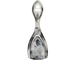 Leeslamp met Dimmer en Marmerlook – Perfecte Klem- en Leeslamp voor in het Donker