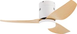 Ventilator met 3 vleugels en afstandsbediening | 6 snelheden en 3 lichttemperaturen — thumbnail 4