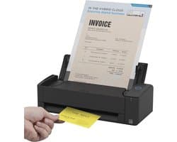 Automatische Documentscanner voor A4 en Visitekaartjes - Duplex en WiFi