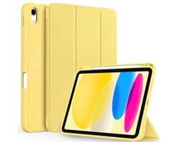 Ultradunne TPU Beschermhoes voor iPad 11 inch en 10,9 inch - Geel