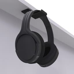 Universele Hoofdtelefoon Haak voor Onder Bureau | Wit — thumbnail 3