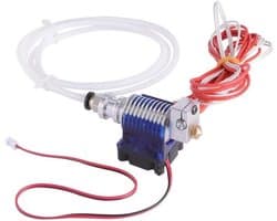 Metalen J-kop V6 Hotend voor 3D-printer - 1,75 mm filament, Bowden, extruder, 0,4 mm mondstuk