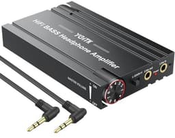 Hoofdtelefoonversterker voor HiFi Audio - Draagbare en Oplaadbare Stereo voor MP3, MP4, Telefoons en Computers — thumbnail 1