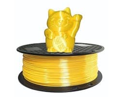 Zijde Geel 3D Printer Filament 1.75 mm - 1KG Spoel voor Hoogwaardige 3D Printing