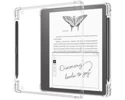 Heldere Hoes voor Kindle Scribe 10.2 Inch Tablet - Dunne en Lichte TPU Aftak voor E-Reader met Penhouder