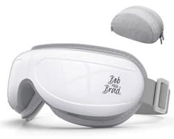 Bob and Brad EyeOasis 2 Eye Massager with Heat Function, Compression and Music, Foldable Rechargeable Eye Massager, Eye Therapy to Relieve Eye Pain, Improve Dry Eyes and Sleep
