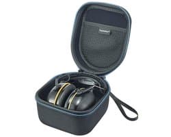 Draadloze gehoorbescherming case met etui voor 3M WorkTunes Connect
