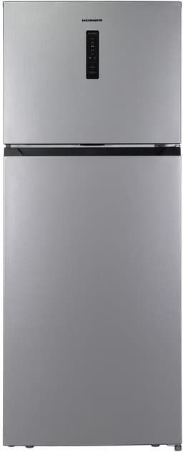 Heinner HF-HM415NFSE++ Koel-vriescombinatie 415 L – Full No Frost – Inverter – Elektronische Bediening met Touch Display – Powercoolfunctie – Zilver – 5 Jaar Garantie — thumbnail 1