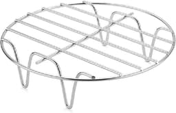 Ronde Grill voor Heteluchtfriteuse - 17,5 x 17,5 x 2,5 cm - Roestvrijstalen Accessoires — thumbnail 7