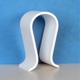 Houten Hoofdtelefoonstandaard - Duurzaam en Milieuvriendelijk - U-vormige Steun voor Draadloze en Bedrade Hoofdtelefoons — thumbnail 2