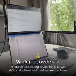 Blerron Flow - Portable Monitor - 2.5K - 16 Inch - Draagbare Monitor - Beeldscherm - Incl. Monitor Standaard - 2560x1600 UHD — thumbnail 5