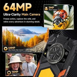 Rugged Smartphone met 15300mAh Batterij en 64 MP Camera — thumbnail 4