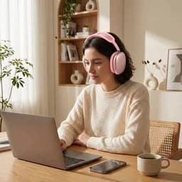 Shieldcase Beschermset geschikt voor Apple Airpods Max 1/2 - Siliconen covers / bescherming - 4 delige set - Hoofdband cover - Oorkap Beschermers & Reishoes - 4 in 1 set - Roze — thumbnail 5