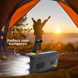 Denver Noodradio - Powerbank Zonneenergie - DAB & FM Radio - Noodpakket - Zaklamp - Opwindbaar - SOS Licht - Solar powerbank - SCD2033 — thumbnail 5