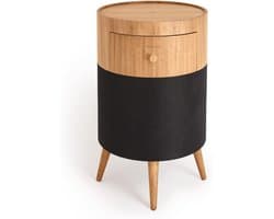 Luidsprekertafel met Draadloze Oplader en Subwoofer, Bluetooth 5.0