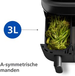 Philips 3000 series - Dual Basket Airfryer - NA350/00 - 9L — thumbnail 10
