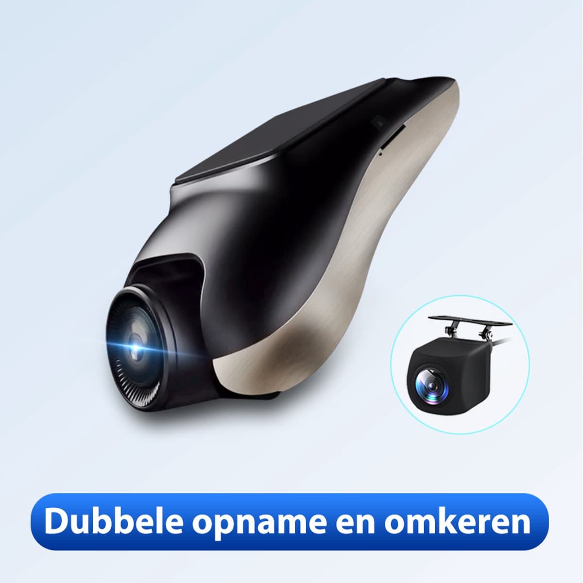 Hexinex Dashcam Camera GPS-videorecorder 1080P HD Auto DVR 170° IP67 — afbeelding 1