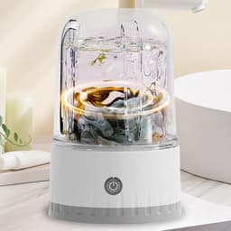 Ondergoed wasmachine, draagbare wasmachine | Slaapmachine van slaapzalen | Draagbare draadloze stille ondergoed wasmachine voor het kamperen van het reisappartement Camping Dormitory — thumbnail 2