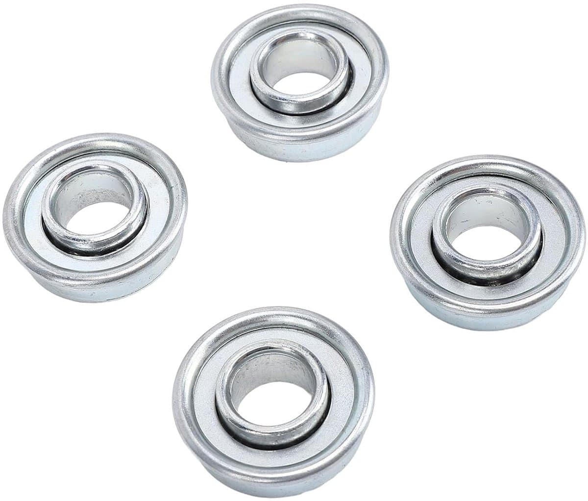 4Pcs Carbon Steel Lagerringen - 12.7x28.6mm - Geschikt voor Grasmaaiers - Vervangingslagers voor Tuinwagens en Handkarren — afbeelding 1