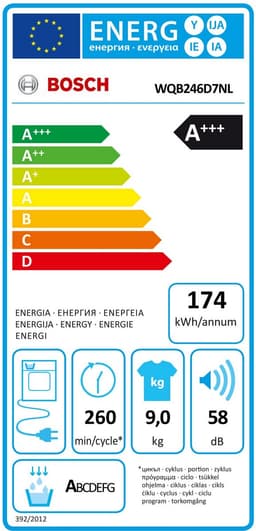 Bosch WQB246D7NL - Serie 8 - Wasdroger - Warmtepompdroger — thumbnail 3