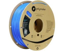 Polymaker PA02064 Filament PLA kunststof Hoge stijfheid, Hoge treksterkte 1.75 mm 1000 g Azuurblauw PolyLite™ 1 stuk(s)