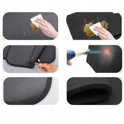 Airfryer Mat - Siliconen kookplaat beschermer - 60x40cm - Hittebestendig tot 560°C - Voor Airfryer, Oven & Barbecue - Makkelijk Schoon Te Maken & Anti-slip — thumbnail 9