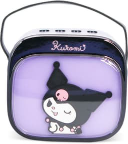 Kuromi - karaoke set voor kinderen - draadloze microfoon en speaker - met lichteffecten - stemvervorming — thumbnail 3