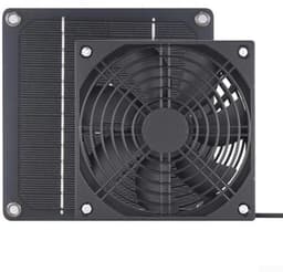 Zonne-ventilator 50W voor Huiskamer, Kantoor of Tuin - Energiezuinige Uitlaatventilator met Zonnepaneel — thumbnail 4