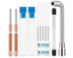 Snelle Mondstukset voor 3D-printer met Reinigingsnaalden en Siliconenvet