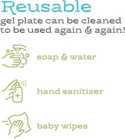 Gelplaat voor Monoprinten - Perfect voor Kunst, Scrapbooking en Kaarten Maken — thumbnail 2