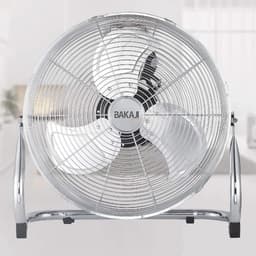 Krachtige Staande Ventilator met Verstelbare Helling en 3 Snelheden - 45 cm en 50 cm — thumbnail 1