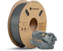 PLA Filament 1.75mm 1kg Grijs - Hoge Precisie 3D Printer Materiaal met RFID