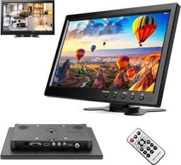 Draagbare 10.1 Inch LCD Monitor met HDMI, VGA en BNC - Voor CCT, Gaming en Auto — thumbnail 1