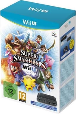 Super Smash Bros. Wii U - GameCube Controller Adapter bundel — thumbnail 1