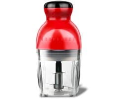 Multifunctionele elektrische keukenmachine, blender en vleesmolen met een inhoud van 500 ml.