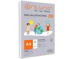 Multifunctioneel A4 Papier 250g Wit voor Laser, Inkjet en Kopieerapparatuur