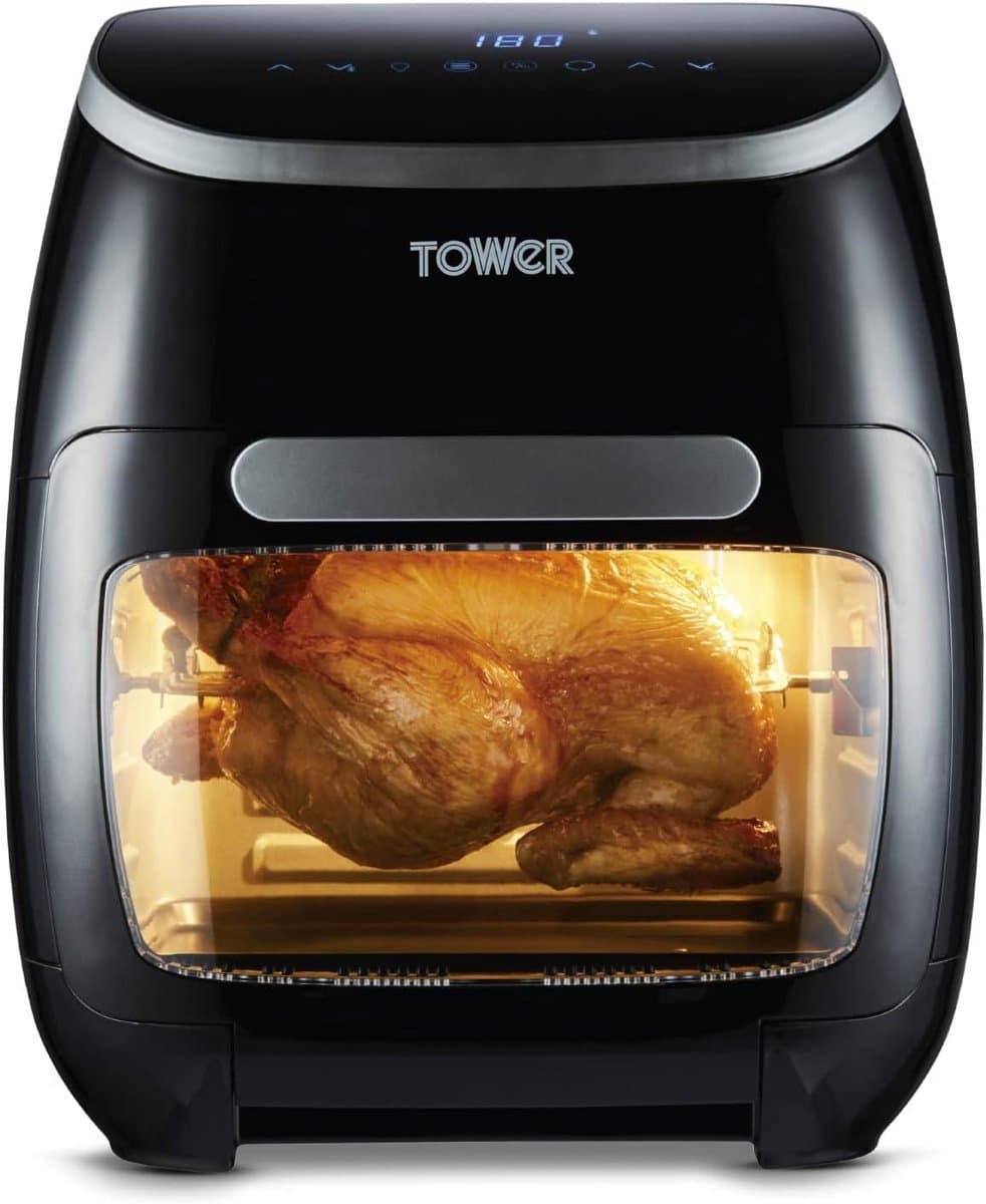 Digitale Heteluchtoven - 5-in-1 Airfryer met Rotisserie en Vele Functies - 11 L — afbeelding 1