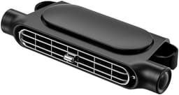 Autoventilator voor stoelkoeling, USB-hoofdsteunventilator voor in de auto, geschikt voor voor- en achterstoelen, ventilator voor de achterbank, draagbare autoventilator met 3 snelheden — thumbnail 1