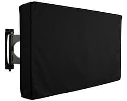 Geschikt als beschermende hoes voor buitentelevisies van 36-38 inch, gemaakt van 600D Oxford-stof, stof- en waterdicht, ideaal voor gebruik op terrassen, balkons, in de tuin, enz.