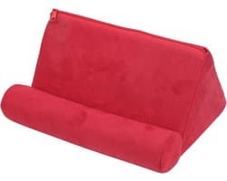 Zacht Tablet Kussen Standaard voor Bed en Bank - Universele Telefoon & E-reader Houder