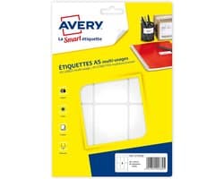 Multifunctionele Adres Etiketten Wit A5 Vellen - 112 Stuks per Vel - Ideaal voor Organiseren & Bedrukken