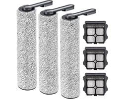 6-delige accessoire rolborstelfilter Geschikt voor Tineco Floor One S5/Pro/iFloor 5 vloerschrobbers
